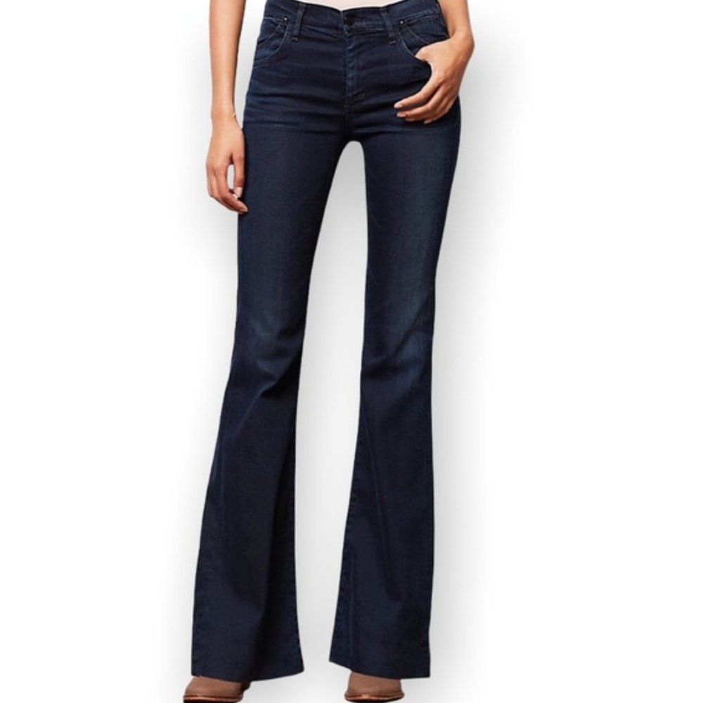 Citizens of Humanity High Rise Wide Leg Jeans Hutton Stretch 251